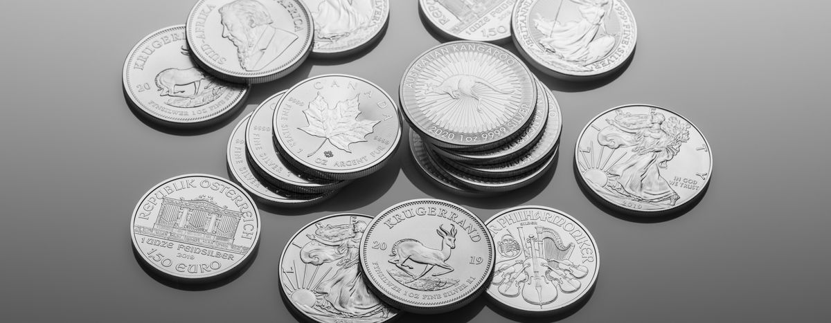 Lingots et pièces d'argent — rachat d'argent en France